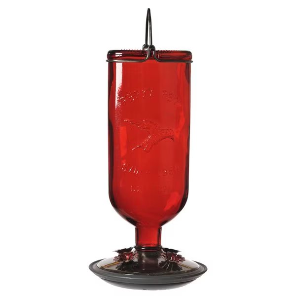Perky-Pet Hummingbird 16 oz Glass Nectar Feeder 4 ports, Perky-Pet, Mfr#: 8109-2