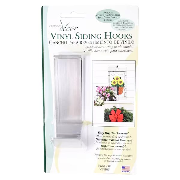 Vinyl Siding Hook, Christmas Mountains, Mfr#: VSH05