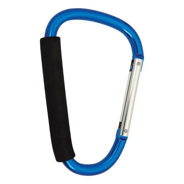 Aluminum Blue D Carabiner, Home Plus, Mfr#: XD14063