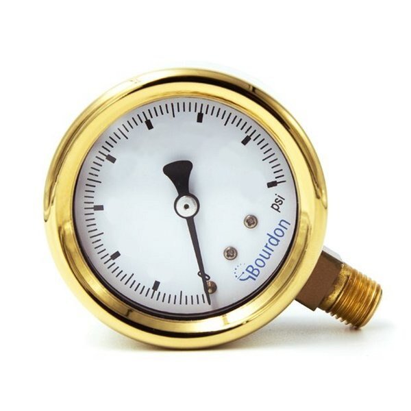 1/2 FNPT x 1/2 MNPT MINI SEAL, Bourdon, Mfr#: D043-2N06