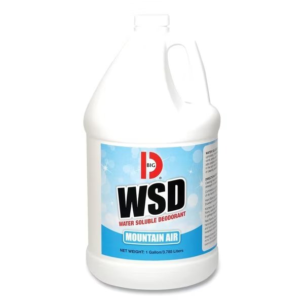 Water-Soluble Deodorant, Mountain Air, 1 gal, PK4, Big D, Mfr#: 135800