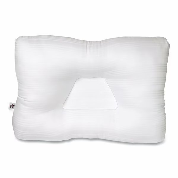 Mid-Core Cervical Pillow, Standard, 22 x 4 x 15, Gentle, White, Core Products, Mfr#: 222