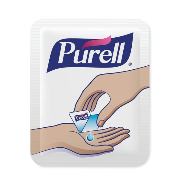 Single Use Advanced Gel Hand Sanitizer, 1.2 mL, Packet, Clear, PK2000, Purell, Mfr#: 9630-2M-NS