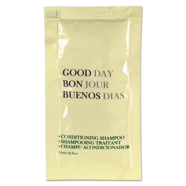 Conditioning Shampoo, 0.25 oz Tube, PK500, Good Day, Mfr#: 485