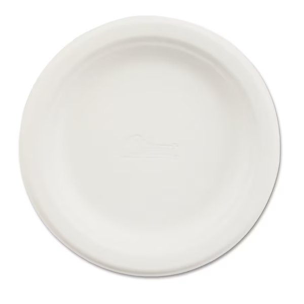 Paper Dinnerware, Plate, 6 dia, White, PK125, Chinet, Mfr#: 21225
