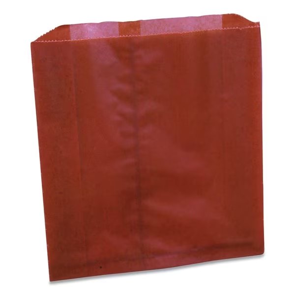 Waxed Sanitary Napkin Disposal Liners, 9.25x0.3x10.45, Brown, PK250, Impact Products, Mfr#: 25121298