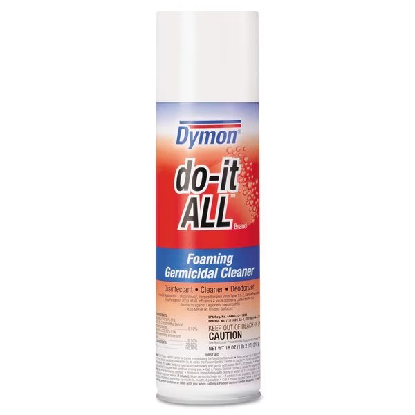 Cleaners & Detergents, Aerosol Spray, Neutral, 12 PK, Dymon, Mfr#: 08020