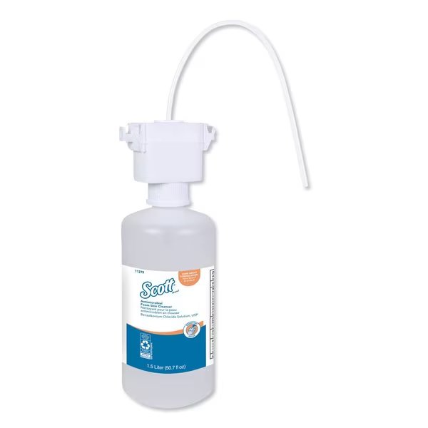 Control Antimicrobial Foam Skin Cleanser, Unscented, 1500mL Rfl, PK2, Scott, Mfr#: 11279