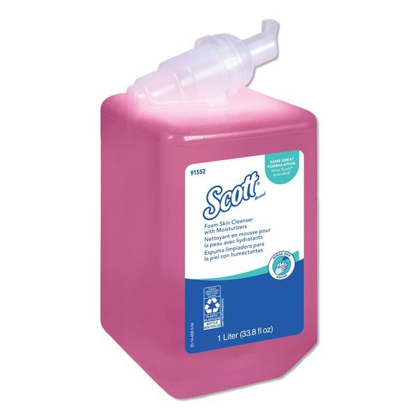 Pro Foam Skin Cleanser with Moisturizers, Light Floral, 1000mL Bottle, Scott, Mfr#: 91552