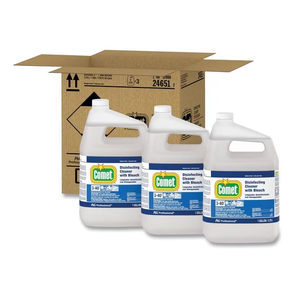Cleaners & Detergents, Bottle, Fresh, 3 PK, Comet, Mfr#: 24651