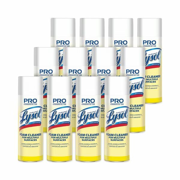 Cleaners & Detergents, Aerosol Spray, Fresh, 12 PK, Lysol, Mfr#: 36241-02775