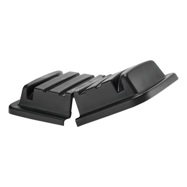 Trash Can Lid, Black, Medium Density Polyethylene, Rubbermaid Commercial, Mfr#: FG461300BLA