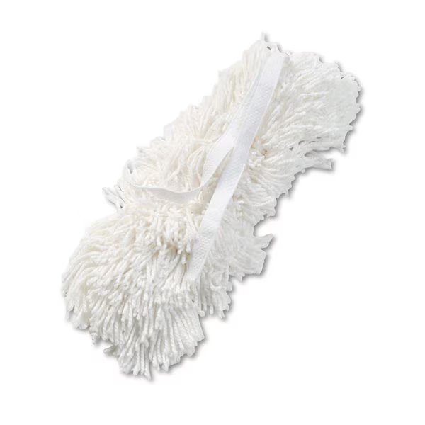 Replacement Head for Hauser Plus Antimicrobial Overhead Duster, White, Rubbermaid Commercial, Mfr#: FGT19900WH00