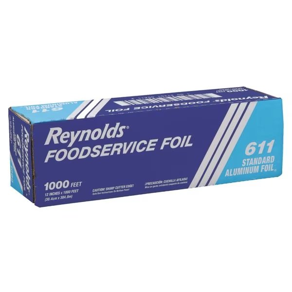 Reynolds Aluminum Foil Roll, 1000 ft., Reynolds, Mfr#: REY 611M