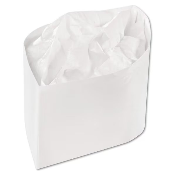 Classy Cap, Crepe Paper, White, Adjustable, One Size, PK1000, Amercareroyal, Mfr#: RPP RCC2W