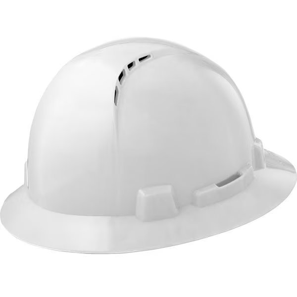 Briggs Full Brim Vented White, Lift Safety, Mfr#: HBFC-7W