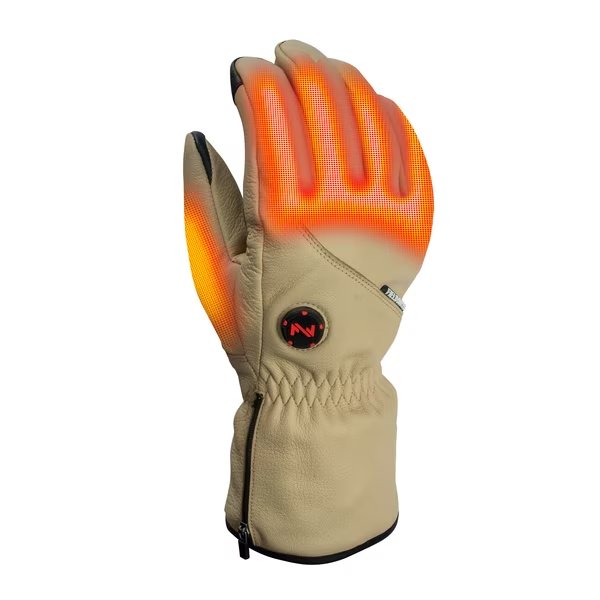 Unisex Brown Heated Gloves, XS, 7.4V, Mobile Warming, Mfr#: MWUG09180120