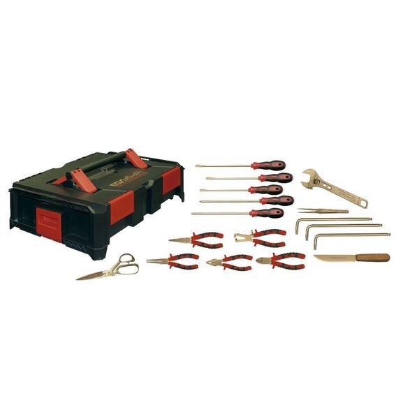 ELECTRICIAN SET OF 17 PCS NON SPARKING Cu-Be, Ega Master, Mfr#: 74388