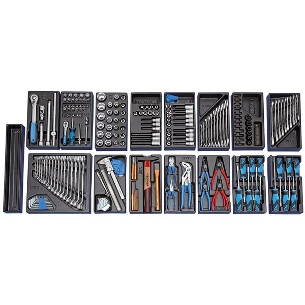 Module Assortment, Middle, 207 pcs., Gedore, Mfr#: S 1500 ES-02