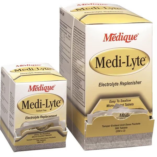 Medi-Lyte Electrolyte Tablets, Medique, Mfr#: 3013