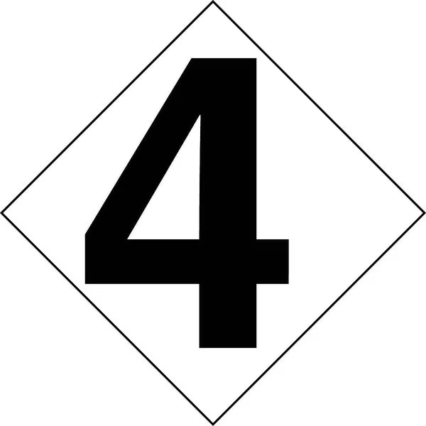 0.1 Height, 4.25 Width, Self-Adhesive Polyester, Accuform, Mfr#: NAP1514P