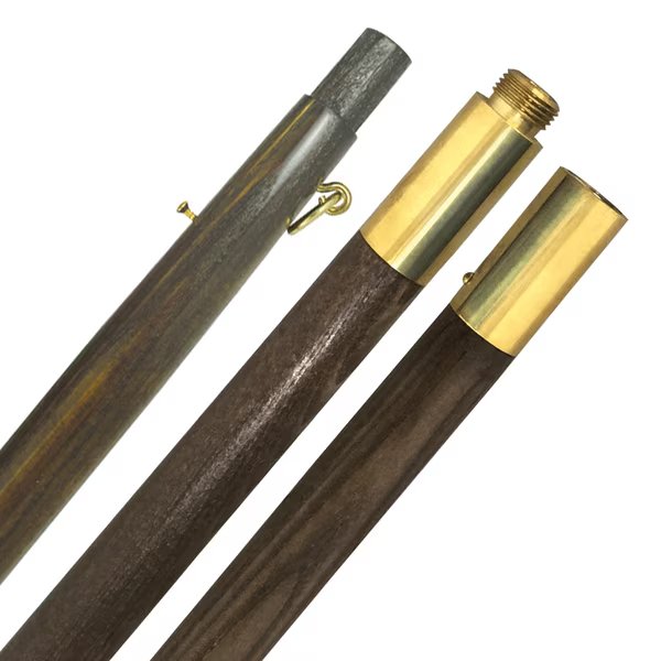 Oak Finished Indoor Parade Pole - 7'x0.9375