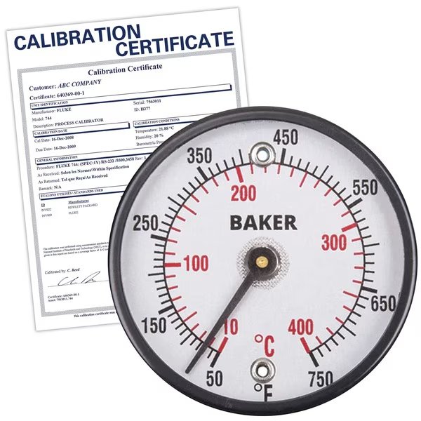 314FC-NIST Magnetic Surface Thermometer, 50 to 750 deg F, Baker Instruments, Mfr#: 314FC-NIST