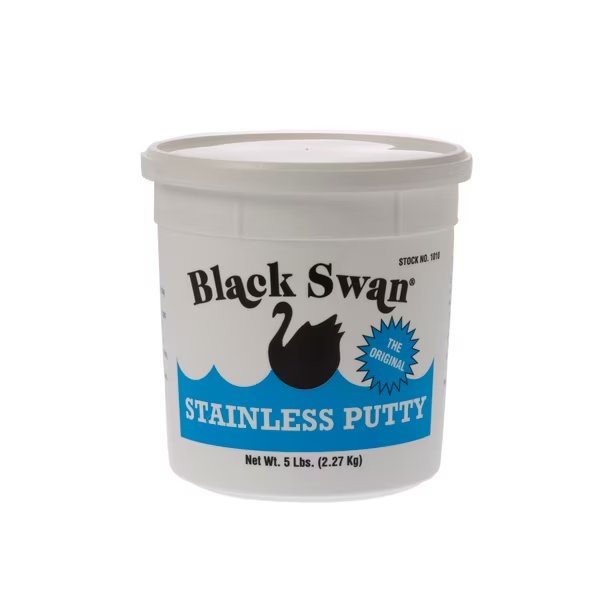 Stainless Putty - 14 oz., Black Swan, Mfr#: 01000