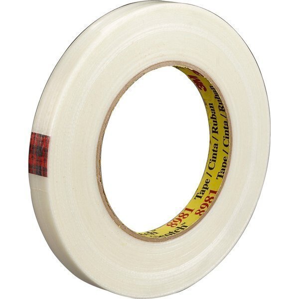 Filament Tape, 18mm x 55m, Clear, PK48, Scotch, Mfr#: 70006138054