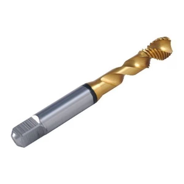 M6-1.0 D5 TiN 35 Degree Metric Spiral Flute Bottom Tap, Hhip, Mfr#: 1011-7756