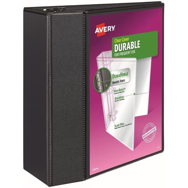 Binder, Durable View, EZD Rings, 5