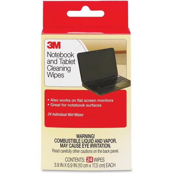Cleaner Notebook Screen Cleaning, PK36, 3M, Mfr#: CL630