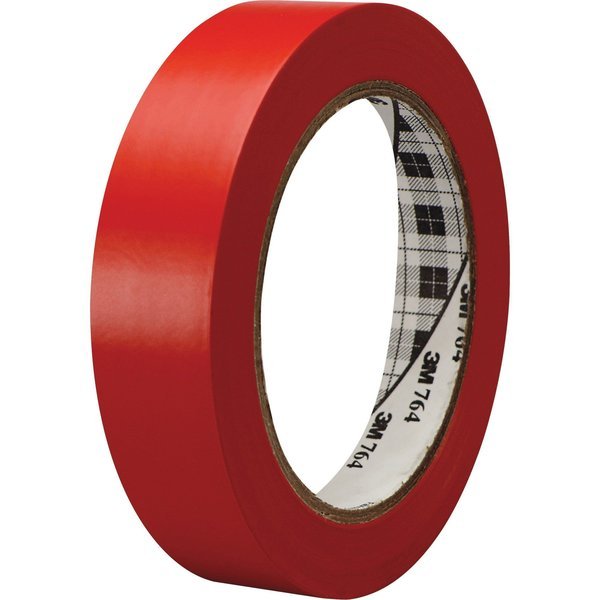 Tape, Vinyl, G-Purpose, Red, 3M, Mfr#: 764136RED