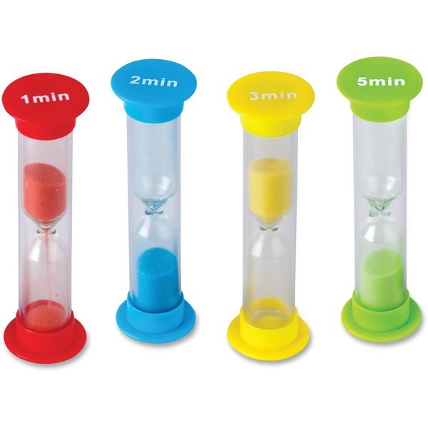 Timers, Sand, Ast, PK4, Teacher Created Resources, Mfr#: 20663