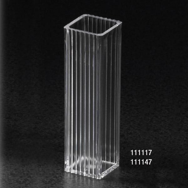 Cuvette, 4.5mL(10mm), Ps, PK1000, Globe Scientific, Mfr#: 111117