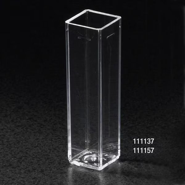 Cuvette, 4.5mL(10mm), Ps, PK500, Globe Scientific, Mfr#: 111137
