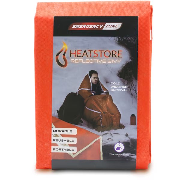 Heatstore Reflective Sleeping Bag, Emergency Zone, Mfr#: 116