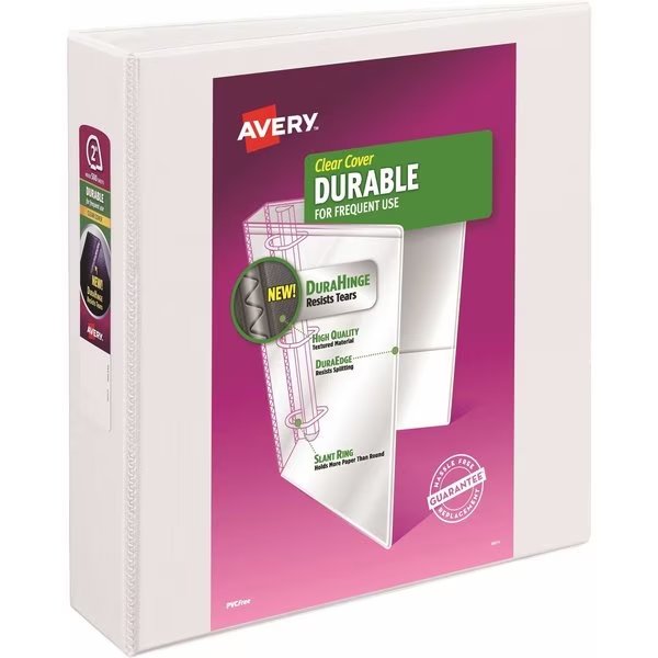 Binder, Durable View, Slant Rings, 2