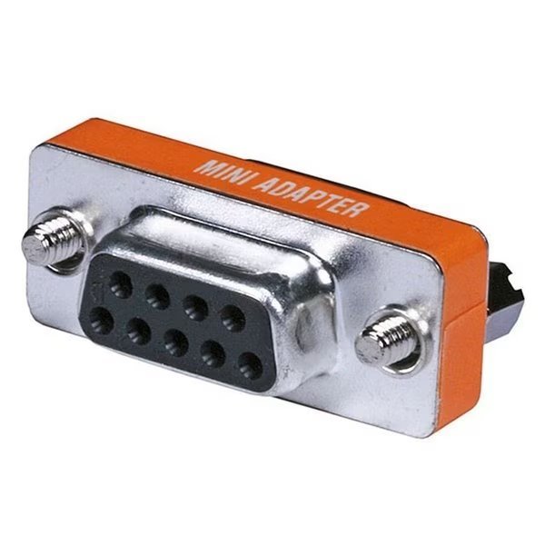 Db9, F/F, Null Modem Mini Type, Monoprice, Mfr#: 1204