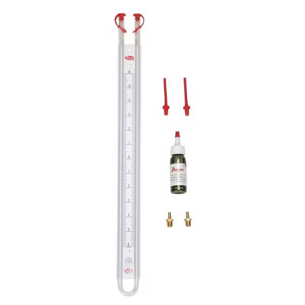 Manometer, Slack Tube, Dwyer Instruments, Mfr#: 1211-72