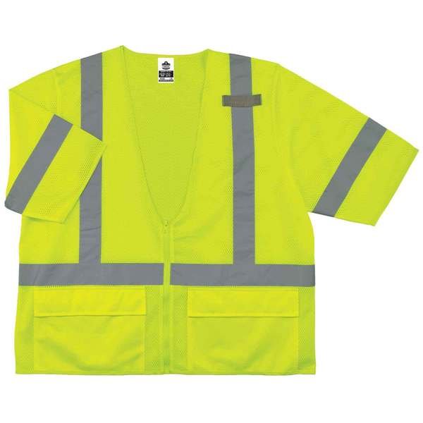 Lime Type R Class 3 Standard Vest, 2XL/3, Ergodyne, Mfr#: 8320Z