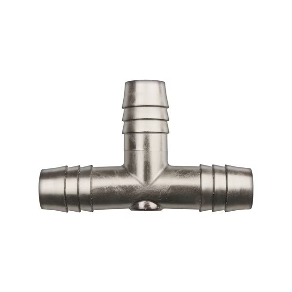 Blk Nyln Hose Tee Connector 1/2