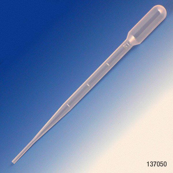 Transfer Pipet, 5.0mL, 155mm, PK5000, Globe Scientific, Mfr#: 137050