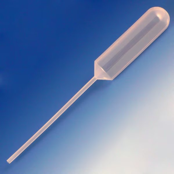 Transfer Pipet, 15mL, 155mm, PK2500, Globe Scientific, Mfr#: 139040