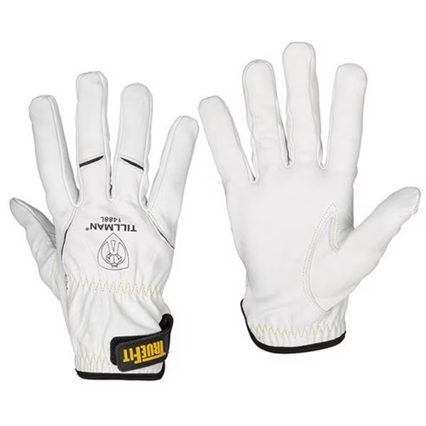 TIG Welding Gloves, Goatskin Palm, L, Tillman, Mfr#: 1488L