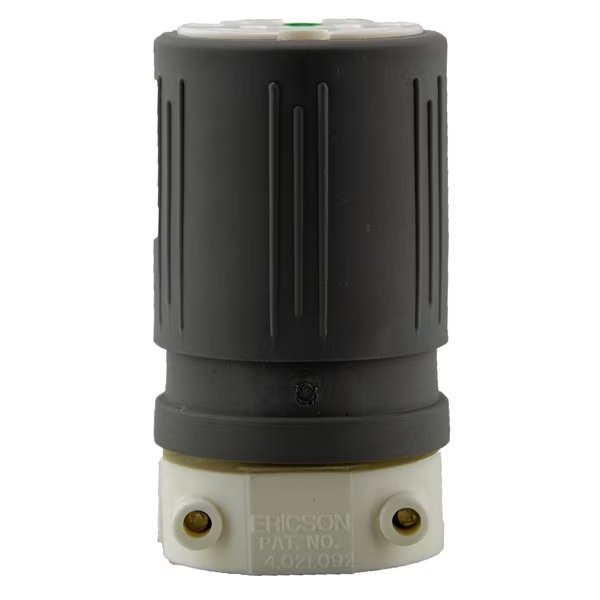 Connector Nema 5-20, Perma-Link Hospital, Ericson, Mfr#: 1632-CHC