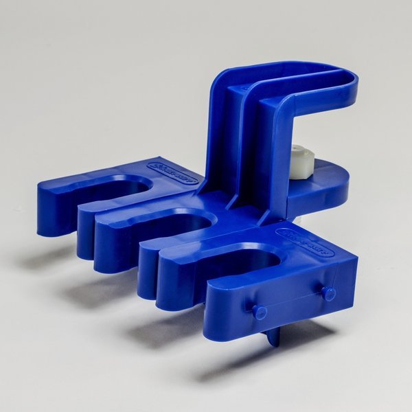 Bel-Art Triple Holder Clamp for PiRack PP Pipettor Holder System, Bel-Art, Mfr#: F18954-0000