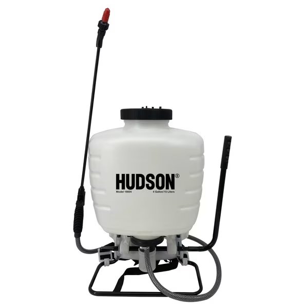 4 gal Backpack Sprayer, 15 in L Hose, Hudson, Mfr#: 19004