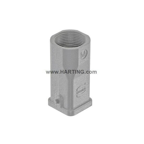 Rectangular Connector Hood, 29 mm L, Harting, Mfr#: 19200031445