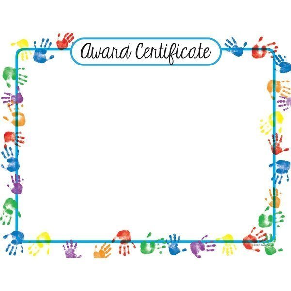 Certificate Helping Hands, 8.5
